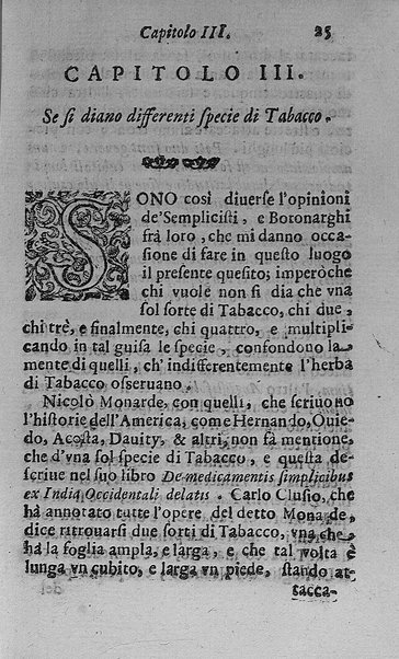Il tabacco opera di d. Benedetto Stella da Ciuita Castellana M.D.S.B. nella quale si tratta dell'origine, historia, coltura, preparatione, qualità, natura, virtù & vso in fumo, in polvere, in foglia, in lambitiuo, et in medicina della pianta volgarmente detta tabacco ...