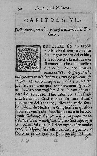 Il tabacco opera di d. Benedetto Stella da Ciuita Castellana M.D.S.B. nella quale si tratta dell'origine, historia, coltura, preparatione, qualità, natura, virtù & vso in fumo, in polvere, in foglia, in lambitiuo, et in medicina della pianta volgarmente detta tabacco ...