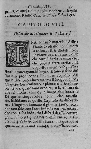 Il tabacco opera di d. Benedetto Stella da Ciuita Castellana M.D.S.B. nella quale si tratta dell'origine, historia, coltura, preparatione, qualità, natura, virtù & vso in fumo, in polvere, in foglia, in lambitiuo, et in medicina della pianta volgarmente detta tabacco ...