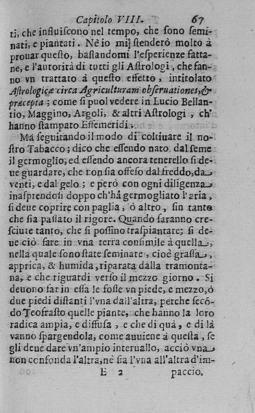 Il tabacco opera di d. Benedetto Stella da Ciuita Castellana M.D.S.B. nella quale si tratta dell'origine, historia, coltura, preparatione, qualità, natura, virtù & vso in fumo, in polvere, in foglia, in lambitiuo, et in medicina della pianta volgarmente detta tabacco ...
