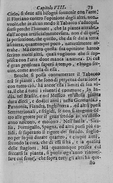 Il tabacco opera di d. Benedetto Stella da Ciuita Castellana M.D.S.B. nella quale si tratta dell'origine, historia, coltura, preparatione, qualità, natura, virtù & vso in fumo, in polvere, in foglia, in lambitiuo, et in medicina della pianta volgarmente detta tabacco ...