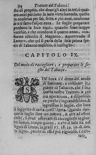 Il tabacco opera di d. Benedetto Stella da Ciuita Castellana M.D.S.B. nella quale si tratta dell'origine, historia, coltura, preparatione, qualità, natura, virtù & vso in fumo, in polvere, in foglia, in lambitiuo, et in medicina della pianta volgarmente detta tabacco ...