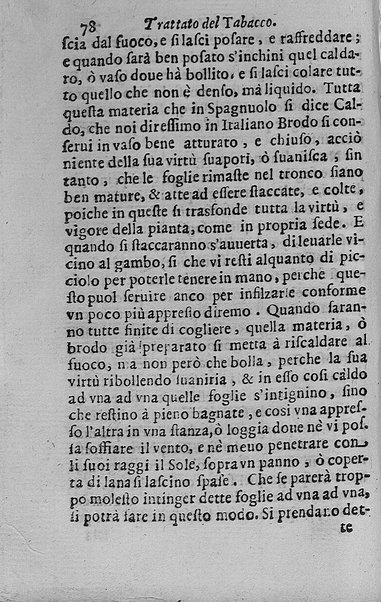 Il tabacco opera di d. Benedetto Stella da Ciuita Castellana M.D.S.B. nella quale si tratta dell'origine, historia, coltura, preparatione, qualità, natura, virtù & vso in fumo, in polvere, in foglia, in lambitiuo, et in medicina della pianta volgarmente detta tabacco ...