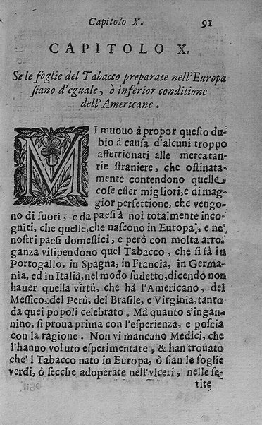 Il tabacco opera di d. Benedetto Stella da Ciuita Castellana M.D.S.B. nella quale si tratta dell'origine, historia, coltura, preparatione, qualità, natura, virtù & vso in fumo, in polvere, in foglia, in lambitiuo, et in medicina della pianta volgarmente detta tabacco ...