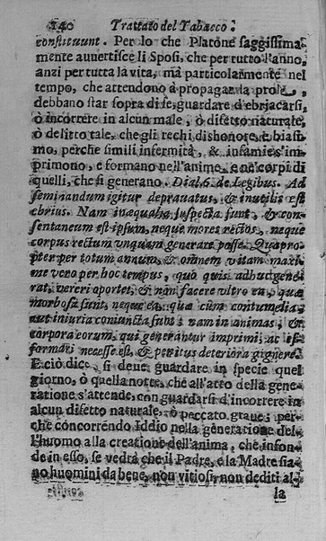 Il tabacco opera di d. Benedetto Stella da Ciuita Castellana M.D.S.B. nella quale si tratta dell'origine, historia, coltura, preparatione, qualità, natura, virtù & vso in fumo, in polvere, in foglia, in lambitiuo, et in medicina della pianta volgarmente detta tabacco ...