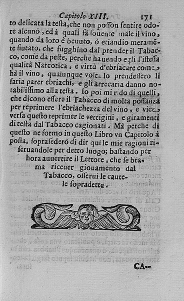 Il tabacco opera di d. Benedetto Stella da Ciuita Castellana M.D.S.B. nella quale si tratta dell'origine, historia, coltura, preparatione, qualità, natura, virtù & vso in fumo, in polvere, in foglia, in lambitiuo, et in medicina della pianta volgarmente detta tabacco ...
