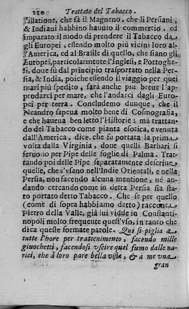Il tabacco opera di d. Benedetto Stella da Ciuita Castellana M.D.S.B. nella quale si tratta dell'origine, historia, coltura, preparatione, qualità, natura, virtù & vso in fumo, in polvere, in foglia, in lambitiuo, et in medicina della pianta volgarmente detta tabacco ...