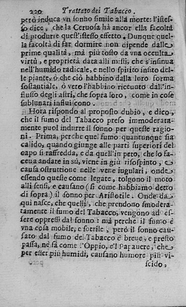 Il tabacco opera di d. Benedetto Stella da Ciuita Castellana M.D.S.B. nella quale si tratta dell'origine, historia, coltura, preparatione, qualità, natura, virtù & vso in fumo, in polvere, in foglia, in lambitiuo, et in medicina della pianta volgarmente detta tabacco ...