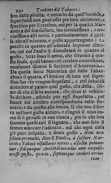 Il tabacco opera di d. Benedetto Stella da Ciuita Castellana M.D.S.B. nella quale si tratta dell'origine, historia, coltura, preparatione, qualità, natura, virtù & vso in fumo, in polvere, in foglia, in lambitiuo, et in medicina della pianta volgarmente detta tabacco ...