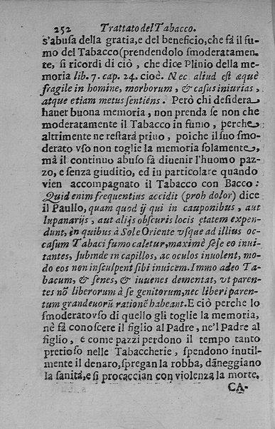 Il tabacco opera di d. Benedetto Stella da Ciuita Castellana M.D.S.B. nella quale si tratta dell'origine, historia, coltura, preparatione, qualità, natura, virtù & vso in fumo, in polvere, in foglia, in lambitiuo, et in medicina della pianta volgarmente detta tabacco ...