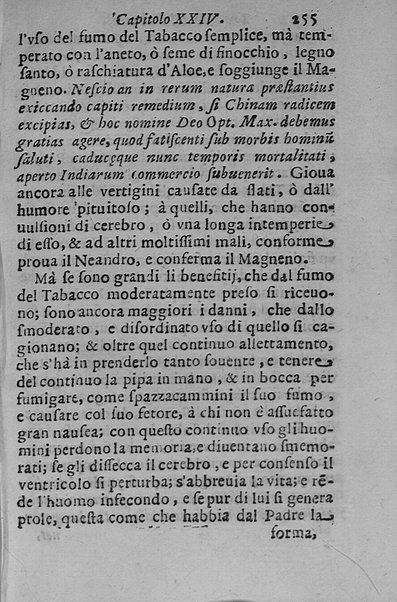 Il tabacco opera di d. Benedetto Stella da Ciuita Castellana M.D.S.B. nella quale si tratta dell'origine, historia, coltura, preparatione, qualità, natura, virtù & vso in fumo, in polvere, in foglia, in lambitiuo, et in medicina della pianta volgarmente detta tabacco ...