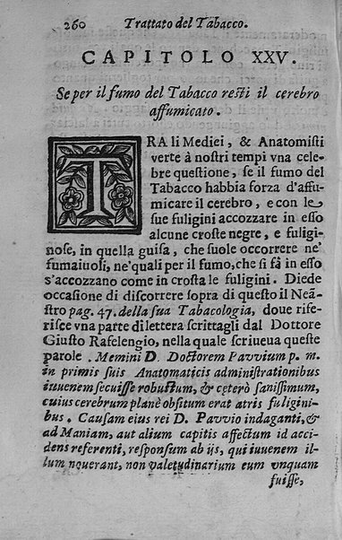 Il tabacco opera di d. Benedetto Stella da Ciuita Castellana M.D.S.B. nella quale si tratta dell'origine, historia, coltura, preparatione, qualità, natura, virtù & vso in fumo, in polvere, in foglia, in lambitiuo, et in medicina della pianta volgarmente detta tabacco ...