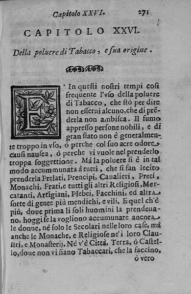 Il tabacco opera di d. Benedetto Stella da Ciuita Castellana M.D.S.B. nella quale si tratta dell'origine, historia, coltura, preparatione, qualità, natura, virtù & vso in fumo, in polvere, in foglia, in lambitiuo, et in medicina della pianta volgarmente detta tabacco ...