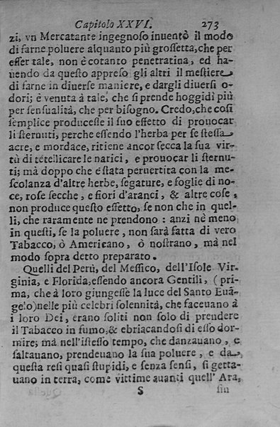 Il tabacco opera di d. Benedetto Stella da Ciuita Castellana M.D.S.B. nella quale si tratta dell'origine, historia, coltura, preparatione, qualità, natura, virtù & vso in fumo, in polvere, in foglia, in lambitiuo, et in medicina della pianta volgarmente detta tabacco ...