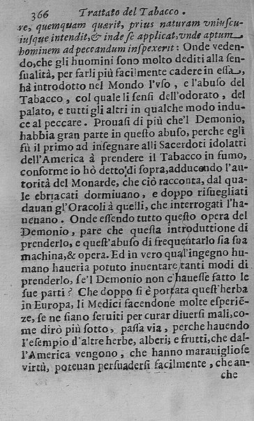 Il tabacco opera di d. Benedetto Stella da Ciuita Castellana M.D.S.B. nella quale si tratta dell'origine, historia, coltura, preparatione, qualità, natura, virtù & vso in fumo, in polvere, in foglia, in lambitiuo, et in medicina della pianta volgarmente detta tabacco ...