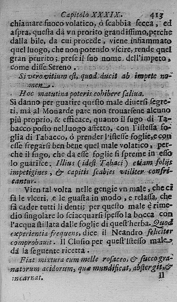 Il tabacco opera di d. Benedetto Stella da Ciuita Castellana M.D.S.B. nella quale si tratta dell'origine, historia, coltura, preparatione, qualità, natura, virtù & vso in fumo, in polvere, in foglia, in lambitiuo, et in medicina della pianta volgarmente detta tabacco ...