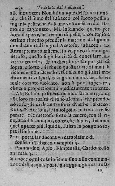 Il tabacco opera di d. Benedetto Stella da Ciuita Castellana M.D.S.B. nella quale si tratta dell'origine, historia, coltura, preparatione, qualità, natura, virtù & vso in fumo, in polvere, in foglia, in lambitiuo, et in medicina della pianta volgarmente detta tabacco ...