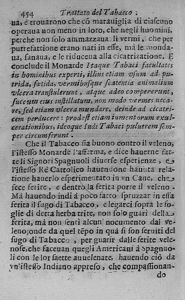 Il tabacco opera di d. Benedetto Stella da Ciuita Castellana M.D.S.B. nella quale si tratta dell'origine, historia, coltura, preparatione, qualità, natura, virtù & vso in fumo, in polvere, in foglia, in lambitiuo, et in medicina della pianta volgarmente detta tabacco ...