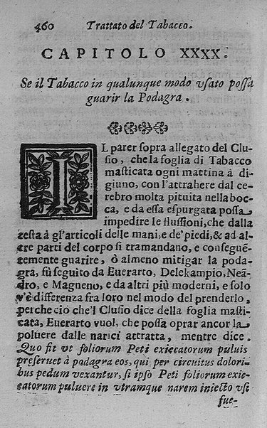Il tabacco opera di d. Benedetto Stella da Ciuita Castellana M.D.S.B. nella quale si tratta dell'origine, historia, coltura, preparatione, qualità, natura, virtù & vso in fumo, in polvere, in foglia, in lambitiuo, et in medicina della pianta volgarmente detta tabacco ...