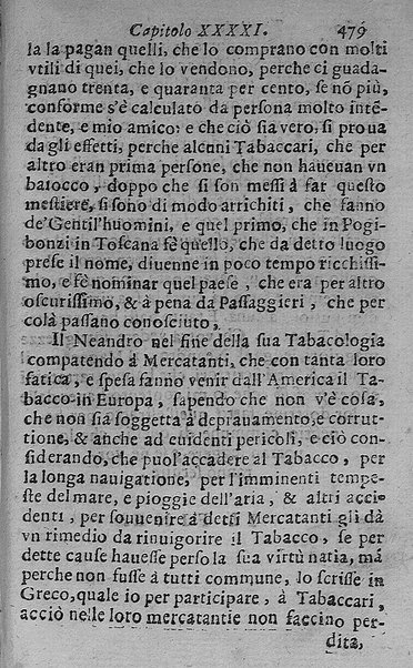 Il tabacco opera di d. Benedetto Stella da Ciuita Castellana M.D.S.B. nella quale si tratta dell'origine, historia, coltura, preparatione, qualità, natura, virtù & vso in fumo, in polvere, in foglia, in lambitiuo, et in medicina della pianta volgarmente detta tabacco ...