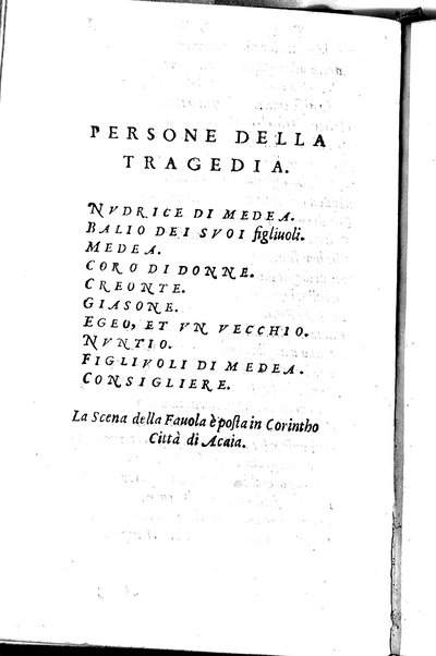 Le tragedie di m. Lodouico Dolce. Cioe, Giocasta, Medea, Didone, Ifigenia, Thieste, Hecuba