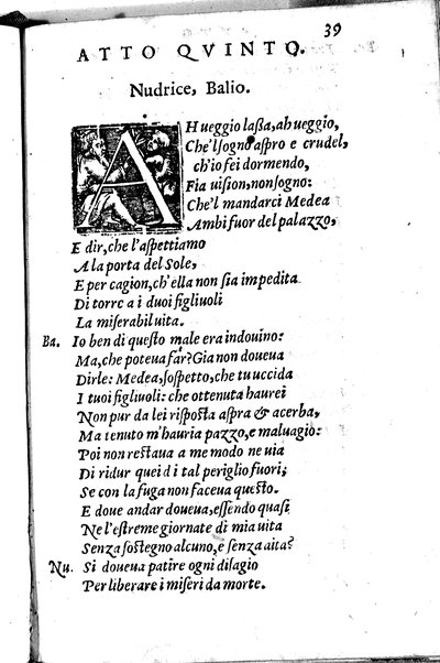 Le tragedie di m. Lodouico Dolce. Cioe, Giocasta, Medea, Didone, Ifigenia, Thieste, Hecuba