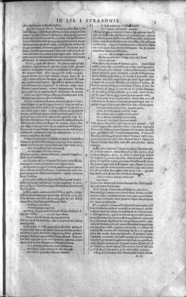 Strabōnos Geōgraphikōn bibloi 17. Strabonis Rerum geographicarum libri 17. Isaacus Casaubonus recensuit, summoque studio & diligentia, ope etiam veterum codicum, emendauit, ac commentariis illustrauit. Accessit & tabula orbis totius descriptionem complectens. Adiecta est etiam Guilielmi Xylandri Augustani Latina versio, cum necessariis indicibus