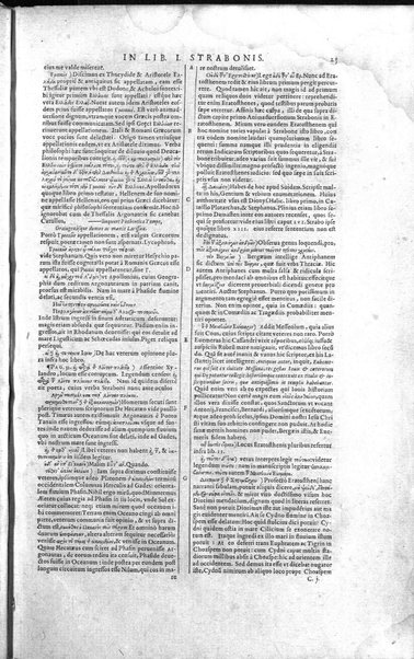 Strabōnos Geōgraphikōn bibloi 17. Strabonis Rerum geographicarum libri 17. Isaacus Casaubonus recensuit, summoque studio & diligentia, ope etiam veterum codicum, emendauit, ac commentariis illustrauit. Accessit & tabula orbis totius descriptionem complectens. Adiecta est etiam Guilielmi Xylandri Augustani Latina versio, cum necessariis indicibus