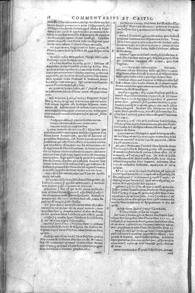 Strabōnos Geōgraphikōn bibloi 17. Strabonis Rerum geographicarum libri 17. Isaacus Casaubonus recensuit, summoque studio & diligentia, ope etiam veterum codicum, emendauit, ac commentariis illustrauit. Accessit & tabula orbis totius descriptionem complectens. Adiecta est etiam Guilielmi Xylandri Augustani Latina versio, cum necessariis indicibus