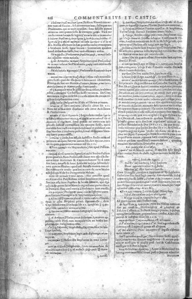 Strabōnos Geōgraphikōn bibloi 17. Strabonis Rerum geographicarum libri 17. Isaacus Casaubonus recensuit, summoque studio & diligentia, ope etiam veterum codicum, emendauit, ac commentariis illustrauit. Accessit & tabula orbis totius descriptionem complectens. Adiecta est etiam Guilielmi Xylandri Augustani Latina versio, cum necessariis indicibus