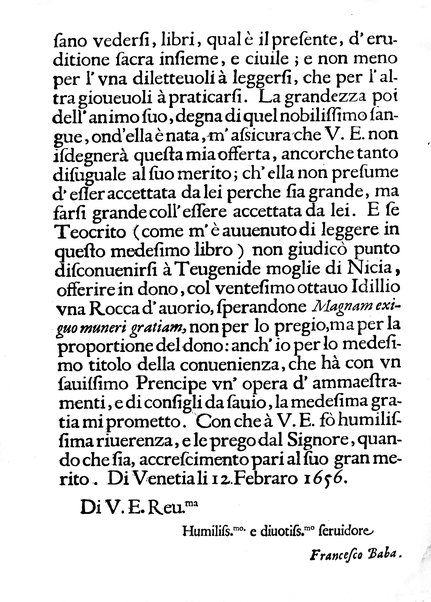 Economica christiana composta dal padre Gio. Stefano Menochio della Compagnia di Giesu', nella quale con le autorita' della Sacra Scrittura, e de' Santi Padri, con le ragioni naturali, historie & ammaestramenti morali de' scrittori profani, s'insegna il modo di ben regolare, e gouernare la propria casa. All'eminentissimo, e reuerendissimo prencipe Francesco Maria Brancaccio