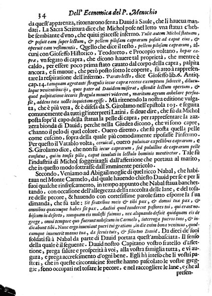 Economica christiana composta dal padre Gio. Stefano Menochio della Compagnia di Giesu', nella quale con le autorita' della Sacra Scrittura, e de' Santi Padri, con le ragioni naturali, historie & ammaestramenti morali de' scrittori profani, s'insegna il modo di ben regolare, e gouernare la propria casa. All'eminentissimo, e reuerendissimo prencipe Francesco Maria Brancaccio