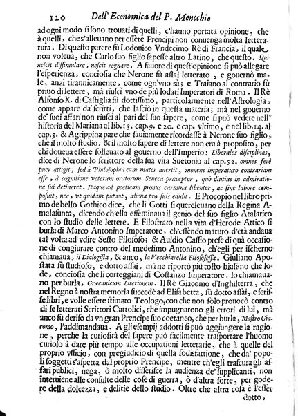 Economica christiana composta dal padre Gio. Stefano Menochio della Compagnia di Giesu', nella quale con le autorita' della Sacra Scrittura, e de' Santi Padri, con le ragioni naturali, historie & ammaestramenti morali de' scrittori profani, s'insegna il modo di ben regolare, e gouernare la propria casa. All'eminentissimo, e reuerendissimo prencipe Francesco Maria Brancaccio