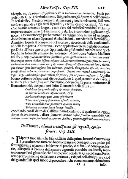 Economica christiana composta dal padre Gio. Stefano Menochio della Compagnia di Giesu', nella quale con le autorita' della Sacra Scrittura, e de' Santi Padri, con le ragioni naturali, historie & ammaestramenti morali de' scrittori profani, s'insegna il modo di ben regolare, e gouernare la propria casa. All'eminentissimo, e reuerendissimo prencipe Francesco Maria Brancaccio