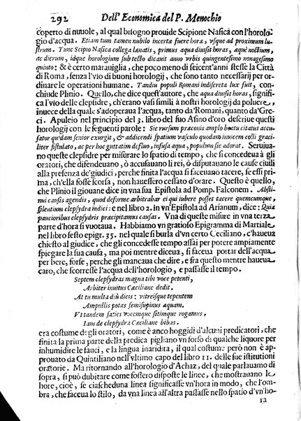 Economica christiana composta dal padre Gio. Stefano Menochio della Compagnia di Giesu', nella quale con le autorita' della Sacra Scrittura, e de' Santi Padri, con le ragioni naturali, historie & ammaestramenti morali de' scrittori profani, s'insegna il modo di ben regolare, e gouernare la propria casa. All'eminentissimo, e reuerendissimo prencipe Francesco Maria Brancaccio