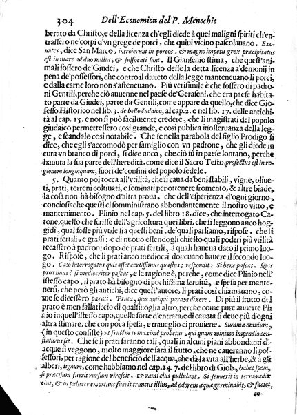 Economica christiana composta dal padre Gio. Stefano Menochio della Compagnia di Giesu', nella quale con le autorita' della Sacra Scrittura, e de' Santi Padri, con le ragioni naturali, historie & ammaestramenti morali de' scrittori profani, s'insegna il modo di ben regolare, e gouernare la propria casa. All'eminentissimo, e reuerendissimo prencipe Francesco Maria Brancaccio