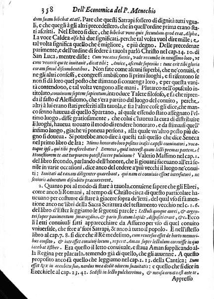 Economica christiana composta dal padre Gio. Stefano Menochio della Compagnia di Giesu', nella quale con le autorita' della Sacra Scrittura, e de' Santi Padri, con le ragioni naturali, historie & ammaestramenti morali de' scrittori profani, s'insegna il modo di ben regolare, e gouernare la propria casa. All'eminentissimo, e reuerendissimo prencipe Francesco Maria Brancaccio