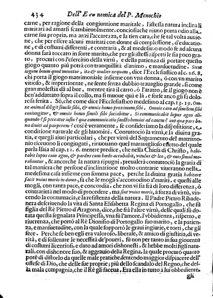 Economica christiana composta dal padre Gio. Stefano Menochio della Compagnia di Giesu', nella quale con le autorita' della Sacra Scrittura, e de' Santi Padri, con le ragioni naturali, historie & ammaestramenti morali de' scrittori profani, s'insegna il modo di ben regolare, e gouernare la propria casa. All'eminentissimo, e reuerendissimo prencipe Francesco Maria Brancaccio