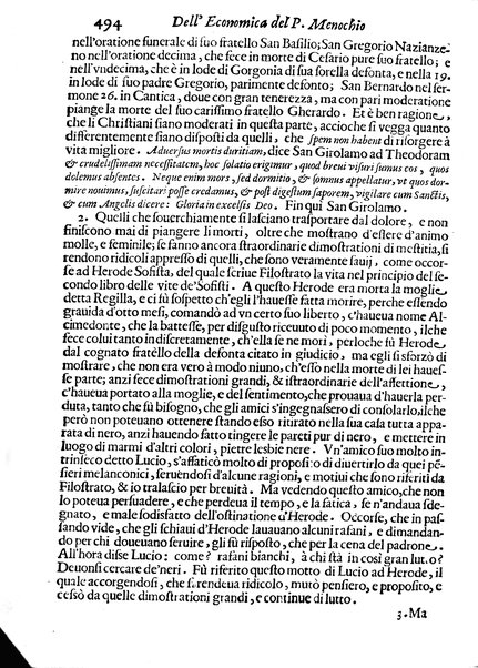 Economica christiana composta dal padre Gio. Stefano Menochio della Compagnia di Giesu', nella quale con le autorita' della Sacra Scrittura, e de' Santi Padri, con le ragioni naturali, historie & ammaestramenti morali de' scrittori profani, s'insegna il modo di ben regolare, e gouernare la propria casa. All'eminentissimo, e reuerendissimo prencipe Francesco Maria Brancaccio