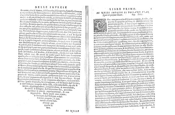 Le imprese illustri con espositioni, et discorsi del s.or Ieronimo Ruscelli. Al serenissimo et sempre felicissimo re catolico, Filippo d'Austria. ... Con la giunta di altre imprese tutto riordinato et corretto da Fran.co Patritio