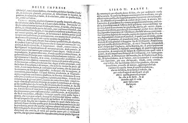 Le imprese illustri con espositioni, et discorsi del s.or Ieronimo Ruscelli. Al serenissimo et sempre felicissimo re catolico, Filippo d'Austria. ... Con la giunta di altre imprese tutto riordinato et corretto da Fran.co Patritio