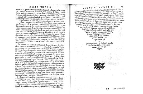 Le imprese illustri con espositioni, et discorsi del s.or Ieronimo Ruscelli. Al serenissimo et sempre felicissimo re catolico, Filippo d'Austria. ... Con la giunta di altre imprese tutto riordinato et corretto da Fran.co Patritio