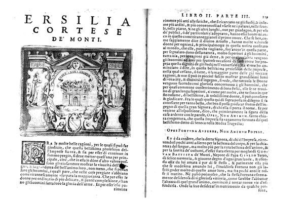 Le imprese illustri con espositioni, et discorsi del s.or Ieronimo Ruscelli. Al serenissimo et sempre felicissimo re catolico, Filippo d'Austria. ... Con la giunta di altre imprese tutto riordinato et corretto da Fran.co Patritio