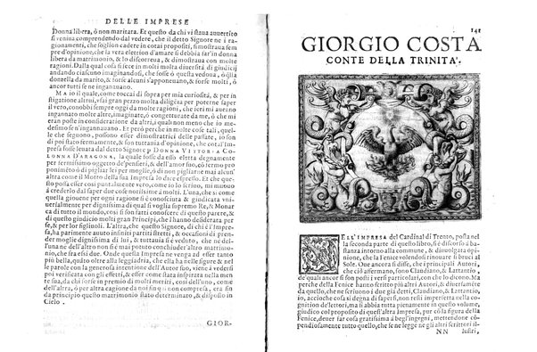 Le imprese illustri con espositioni, et discorsi del s.or Ieronimo Ruscelli. Al serenissimo et sempre felicissimo re catolico, Filippo d'Austria. ... Con la giunta di altre imprese tutto riordinato et corretto da Fran.co Patritio