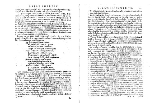 Le imprese illustri con espositioni, et discorsi del s.or Ieronimo Ruscelli. Al serenissimo et sempre felicissimo re catolico, Filippo d'Austria. ... Con la giunta di altre imprese tutto riordinato et corretto da Fran.co Patritio