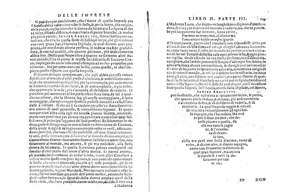 Le imprese illustri con espositioni, et discorsi del s.or Ieronimo Ruscelli. Al serenissimo et sempre felicissimo re catolico, Filippo d'Austria. ... Con la giunta di altre imprese tutto riordinato et corretto da Fran.co Patritio