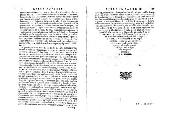 Le imprese illustri con espositioni, et discorsi del s.or Ieronimo Ruscelli. Al serenissimo et sempre felicissimo re catolico, Filippo d'Austria. ... Con la giunta di altre imprese tutto riordinato et corretto da Fran.co Patritio