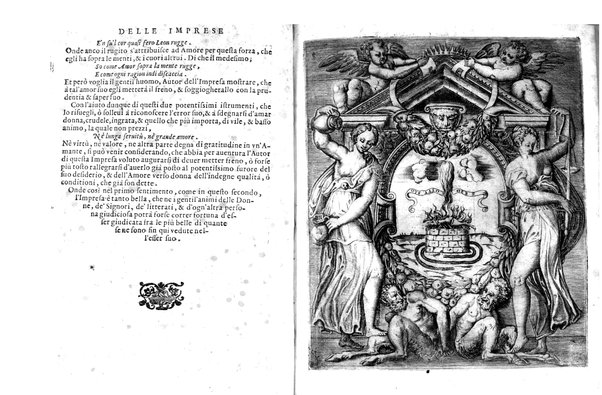 Le imprese illustri con espositioni, et discorsi del s.or Ieronimo Ruscelli. Al serenissimo et sempre felicissimo re catolico, Filippo d'Austria. ... Con la giunta di altre imprese tutto riordinato et corretto da Fran.co Patritio