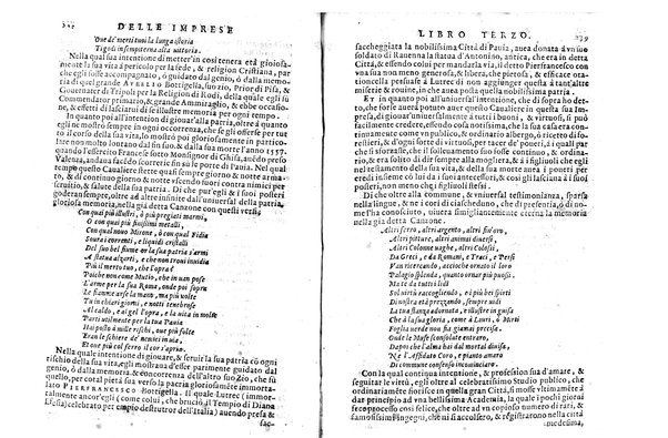 Le imprese illustri con espositioni, et discorsi del s.or Ieronimo Ruscelli. Al serenissimo et sempre felicissimo re catolico, Filippo d'Austria. ... Con la giunta di altre imprese tutto riordinato et corretto da Fran.co Patritio