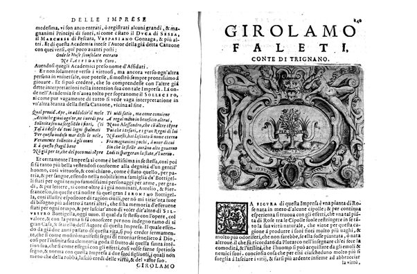 Le imprese illustri con espositioni, et discorsi del s.or Ieronimo Ruscelli. Al serenissimo et sempre felicissimo re catolico, Filippo d'Austria. ... Con la giunta di altre imprese tutto riordinato et corretto da Fran.co Patritio